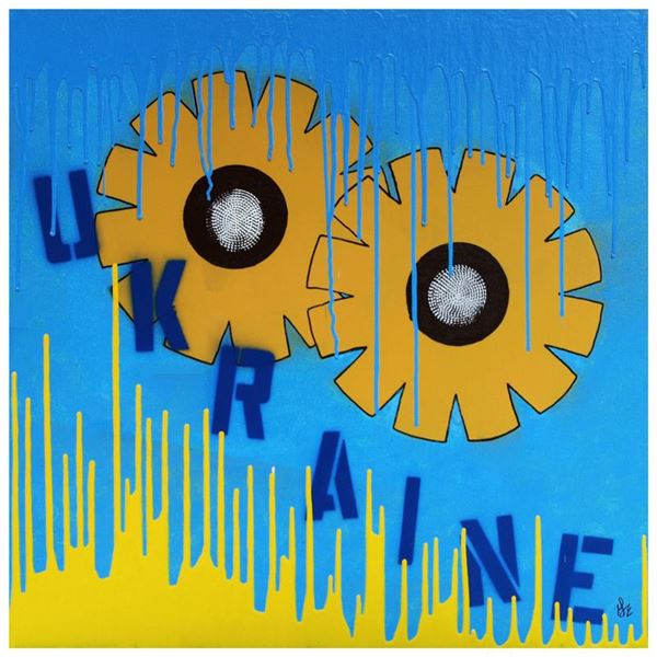 George Marlowe "Ukraine" Original Acrylic on Canvas