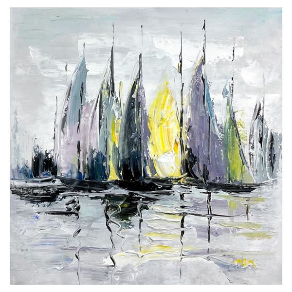 Mani Original Acrylic On Canvas