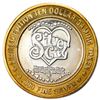 Image 2 : .999 Silver Silver City Las Vegas, Nevada $10 Limited Edition Gaming Token