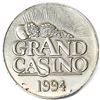 Image 2 : .999 Fine Silver Grand Casino $10 Limited Edition Gaming Token Silver Round