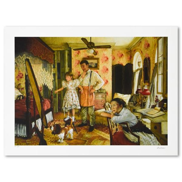 Susan Brabeau "Not Quite Right" Limited Edition Mixed Media on Paper