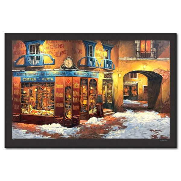 Viktor Shvaiko "Light on Snow (Black)" Limited Edition Publisher's Proof on Paper