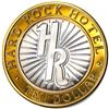 Image 2 : .999 Silver Hard Rock Hotel Las Vegas, Nevada $10 Casino Limited Edition Gaming Token