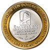 Image 2 : .999 Silver Golden Gate Las Vegas, NV $10 Casino Limited Edition Gaming Token
