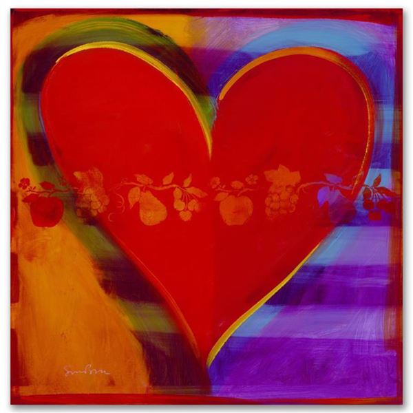 Simon Bull "Rainbow Road" Limited Edition Giclee on Canvas