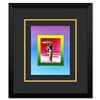 Image 1 : Peter Max "Sage with Umbrella and Cane on Blends" Limited Edition Lithograph on Paper