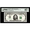 Image 1 : 1988A $5 Federal Reserve Note San Francisco Fr.1981-L PMG Superb Gem Unc 67EPQ
