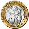 Image 1 : .999 Silver Four Queens Casino Hotel Las Vegas $10 Limited Edition Gaming Token