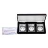 Image 2 : 2020 China 10 Yuan Silver Panda (3) Coin Set PCGS MS70 Shanghai Mint w/COA
