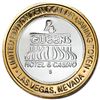Image 3 : .999 Silver Four Queens Casino Hotel Las Vegas $10 Limited Edition Gaming Token