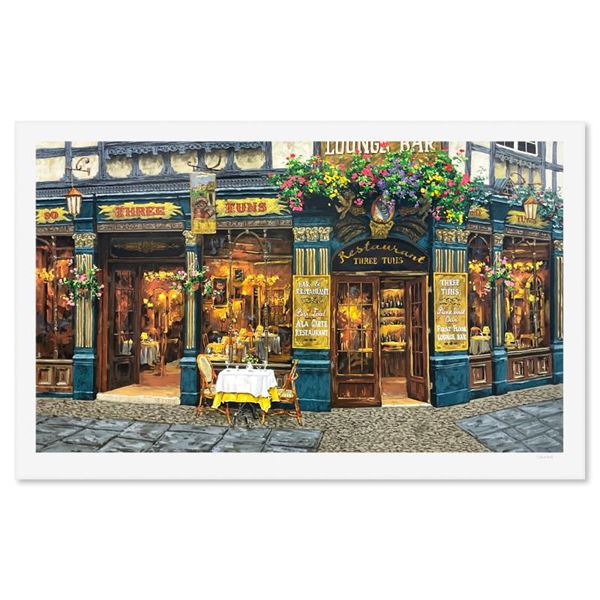 Viktor Shvaiko "London for Two (White)" Limited Edition Printer's Proof on Paper