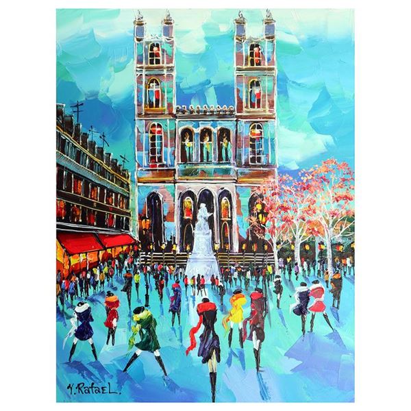 Yana Rafael "Let's Take a Trip to Europe" Original Acrylic on Canvas