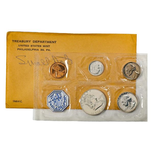 1960 (5) Coin Proof Set in Envelope