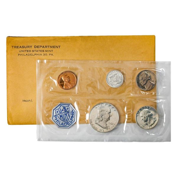 1962 (5) Coin Proof Set in Envelope