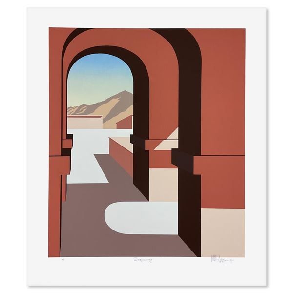 William Schlesinger (1915-2011) "Beginnings" Limited Edition Serigraph on Paper