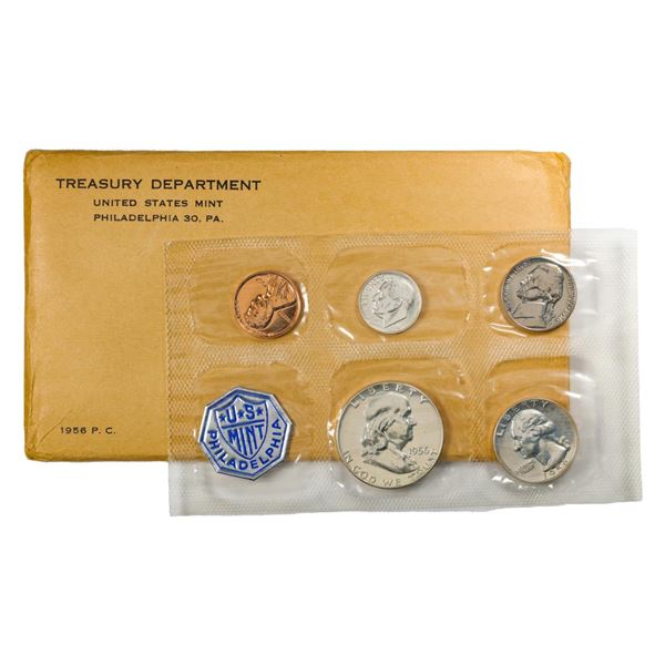 1956 (5) Coin Proof Set in Envelope