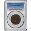 Image 1 : 1853 Braided Hair Cent Coin PCGS MS62BN