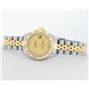 Image 5 : Rolex Ladies Two Tone Champagne Index Diamond Datejust Wristwatch