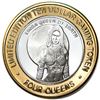 Image 1 : .999 Silver Four Queens Casino Hotel Las Vegas $10 Limited Edition Gaming Token