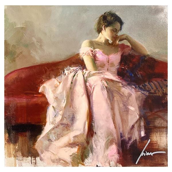 Pino (1939-2010) "Evening" Limited Edition Giclee on Canvas