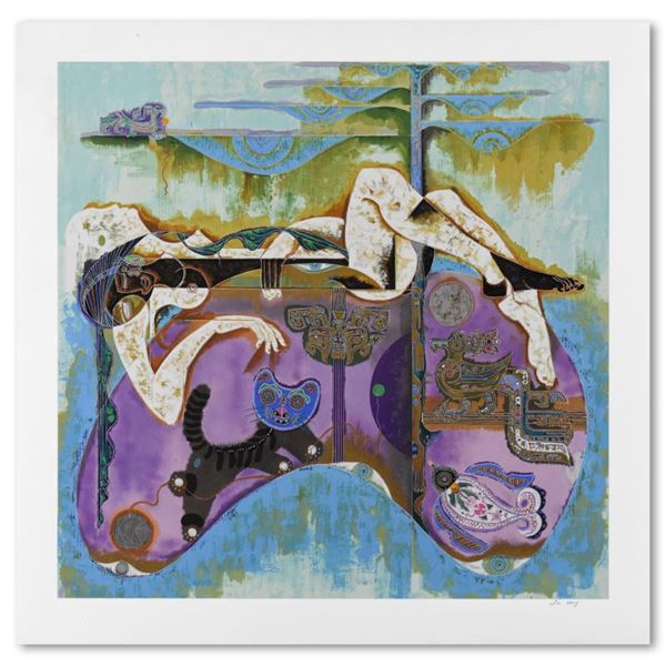 Lu Hong "Magic" Limited Edition Serigraph On Paper