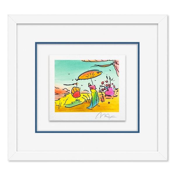 Peter Max "Sage, Sailboat and Vase Series I" Limited Edition Lithograph on Paper