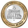 Image 3 : .999 Silver Four Queens Casino Hotel Las Vegas $10 Limited Edition Gaming Token