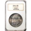 Image 1 : 1878-S $1 Morgan Silver Dollar Coin NGC MS64 Great Toning Old Fatty Holder