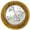 Image 2 : .999 Silver Flamingo Hilton Reno, Nevada $10 Casino Limited Edition Gaming Token