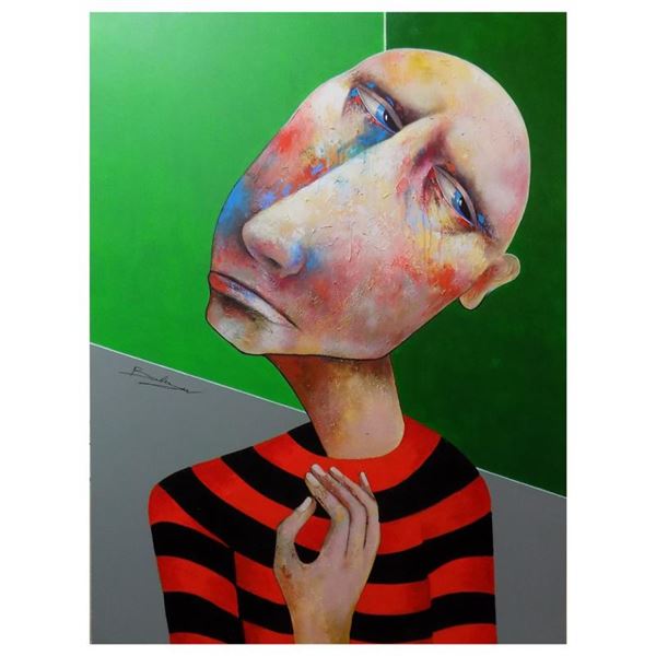 Berberyan "Russian contact" Original Acrylic on Canvas