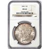 Image 1 : 1896 $1 Morgan Silver Dollar Coin NGC MS63