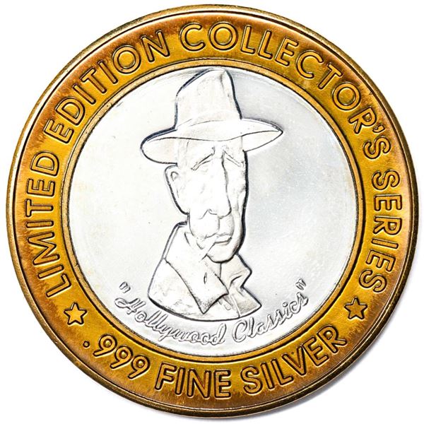 .999 Silver Hollywood Casino Hotel Tunica, Mississippi Limited Edition Gaming Token