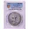 Image 1 : 2015 Mongolia 500 Togrog Campbell's Dwarf Hamster Silver Coin PCGS MS70