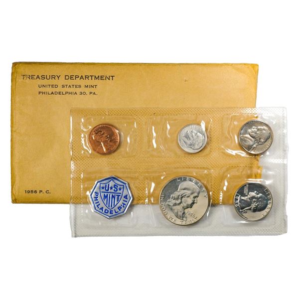 1956 (5) Coin Proof Set in Envelope