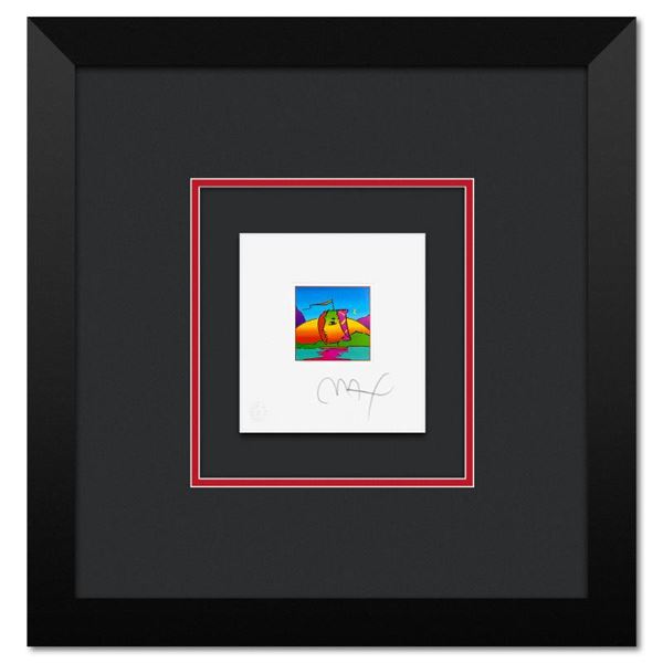 Peter Max "Sail Profile" Limited Editon Lithograph on Paper