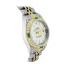 Image 3 : Rolex Ladies Two Tone Silver Index Emerald and Diamond Datejust Wristwatch