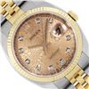 Image 1 : Rolex Mens Two Tone Champagne Jubilee Diamond Datejust Wristwatch