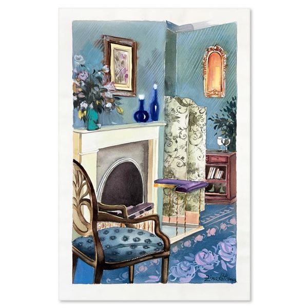 Roitman Original Watercolor On Paper