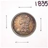 Image 1 : 1835 Capped Bust Quarter Coin