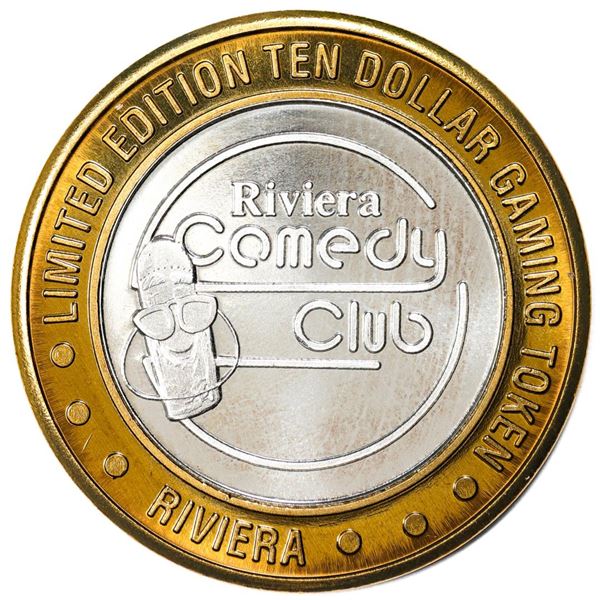 .999 Silver Riviera Hotel & Casino Las Vegas $10 Casino Limited Edition Gaming Token