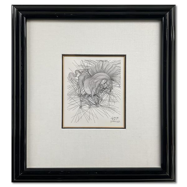 Guillaume Azoulay Original Pen And Ink on Paper