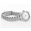 Image 4 : Rolex Ladies Stainless Steel White Arabic Datejust Wristwatch