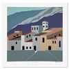 Image 1 : William Schlesinger (1915-2011) "Mountain Village" Limited Edition Serigraph on Paper