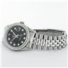 Image 3 : Rolex Mens Stainless Steel Diamond Datejust Wristwatch
