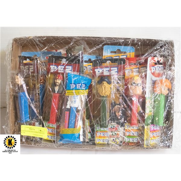 PACKAGED PEZ INCLUDING PIRATES OF THE