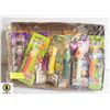 Image 1 : VARIOUS PACKAGED PEZ INCLUDING SHREK,