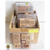 Image 1 : BOX OF MULTIPLE VARIOUS STAMP SETS CRAFT