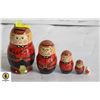 Image 1 : 5PC RCMP MATRYOSHKA NESTING DOLL