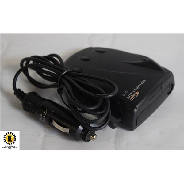 WHISTLER 1630 RADAR DETECTOR
