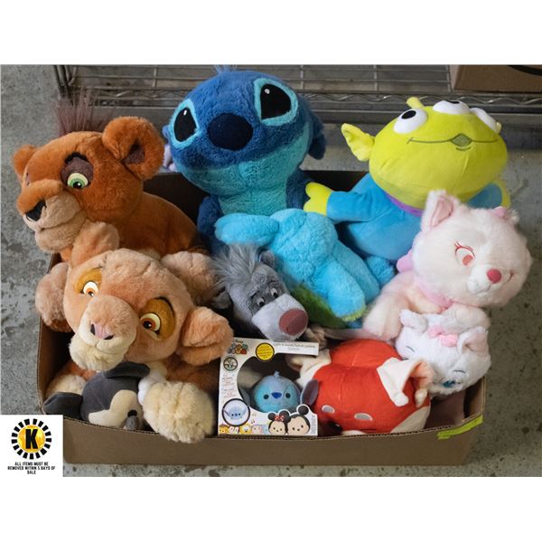 COLLECTION OF DISNEY PLUSH